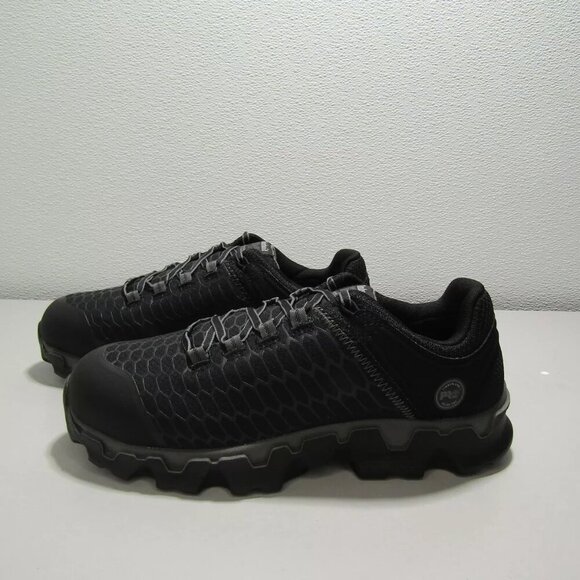 NEW TIMBERLAND Powertrain Sport Alloy Safety Toe Mens Size 10.5 Black Low Top - Picture 6 of 6